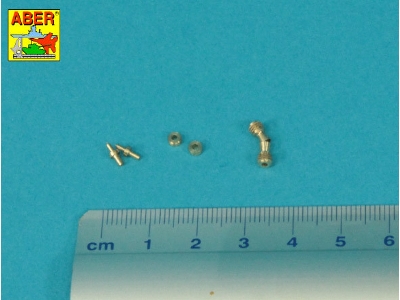 Set of barrel`s tips for two German machine guns MG 42 - image 2