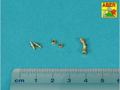 Set of barrel`s tips for two German machine guns MG 42 - image 3