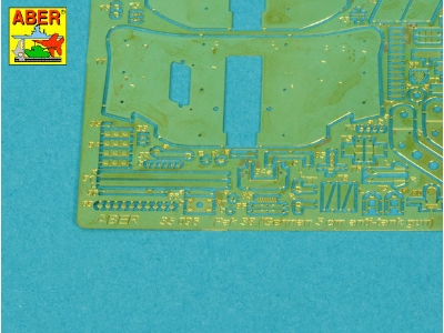 German 5cm anti-tank gun Pak38 (only plate) - image 5