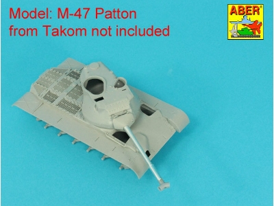 90 mm M-36 tank barrel Y-Shaped Muzzel Brake without mantlet cover for U.S. M47 Patton - image 7