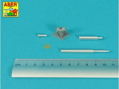 90 mm M-36 tank barrel Y-Shaped Muzzel Brake with mantlet cover for U.S. M47 Patton - image 2