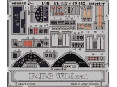 F4F-3 interior S. A. 1/48 - Hobby Boss - - image 1