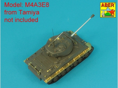 Only barrel: 76 mm  without muzzle brake for Sherman M4A3E8 - image 5