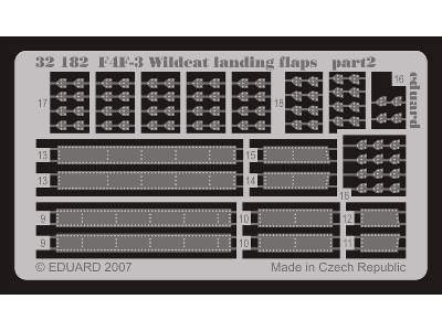 F4F-3 landing flaps 1/32 - Trumpeter - image 3