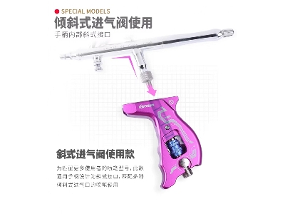 Airbrush Grip (Purple) - image 2