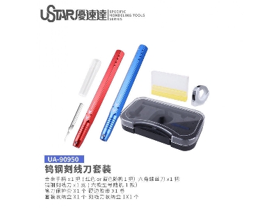 Tungsten Steel Carving Knife Set - image 1