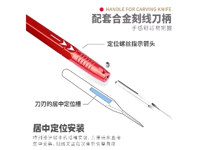 Tungsten Steel Carving Knife Set - image 3