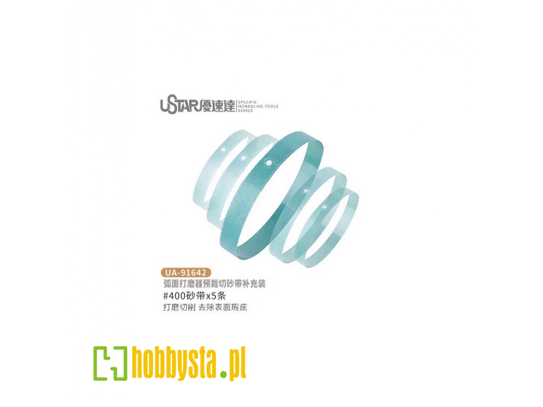 Sanding Belt 400# (5 Pcs) - image 1