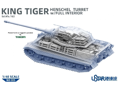 King Tiger Henschel Turret With Full Interior - image 3
