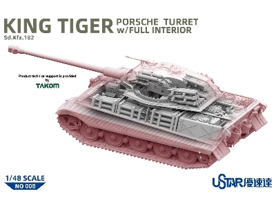 King Tiger Porsche Turret With Full Interior - image 4