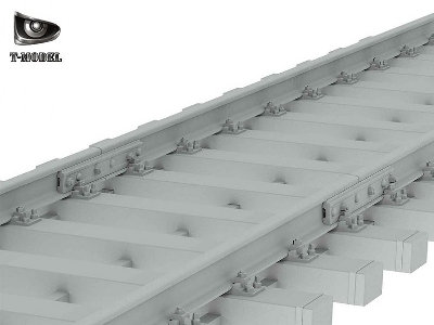 European Gauge Straight Rail And Curved Rail 360mm - image 6