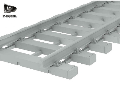 European Gauge Straight Rail And Curved Rail 360mm - image 8