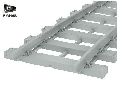 European Gauge Straight Rail And Curved Rail 720mm - image 3
