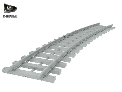 European Gauge Straight Rail And Curved Rail 720mm - image 6