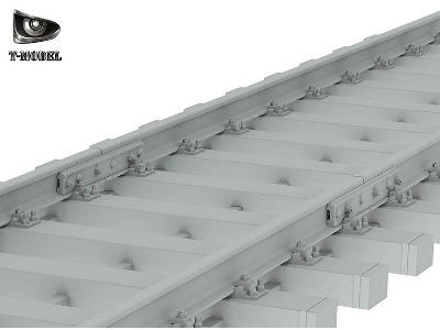 European Gauge Straight Rail And Curved Rail 720mm - image 7