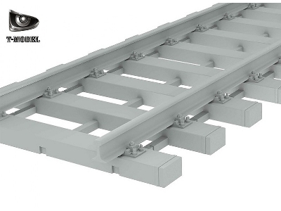 European Gauge Straight Rail And Curved Rail 720mm - image 8