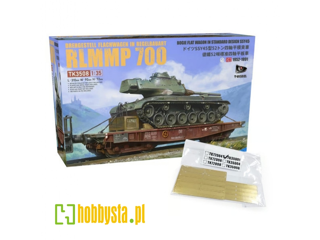 Drehgestell Flachwagen Ssy45 Rlmmp700 With Pe Parts - image 1