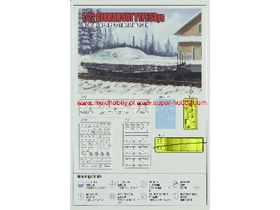 50t Type Ssys Schwerer Plattformwagen - image 2