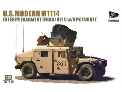 U.S. Modern M1114 Hmmwv Interim Fragment (Frag) Kit 5 W Gpk Turret - image 1