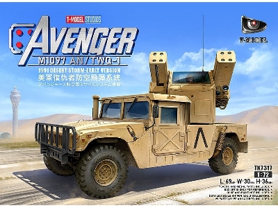 Hmmwv M1097 An/Twq-1 Avenger - Early Version - image 1