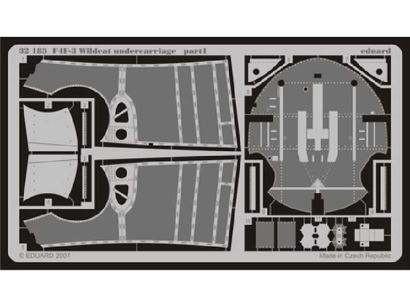 F4F-3 undercarriage 1/32 - Trumpeter - image 1 F4F-3 undercarriage 1/32 - Trumpeter - image 1