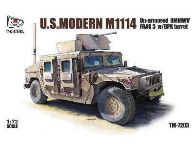 M1114 Up-armored Hmmwv Frag 5 W/ Gpk Turret - image 1