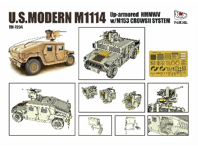 U.S. Modern M1114 Up-armored Hmmwv W/ M153 Crowsii System - image 2