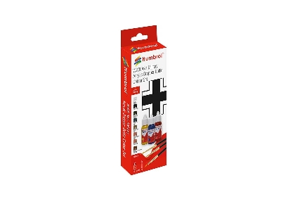 Db9065 Acrylic Paint & Brush Wwii Axis Military Colours - image 1