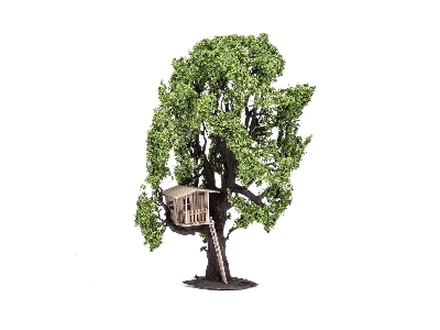 Skale Scenics - Tree (With Tree House) 15 Cm - image 1