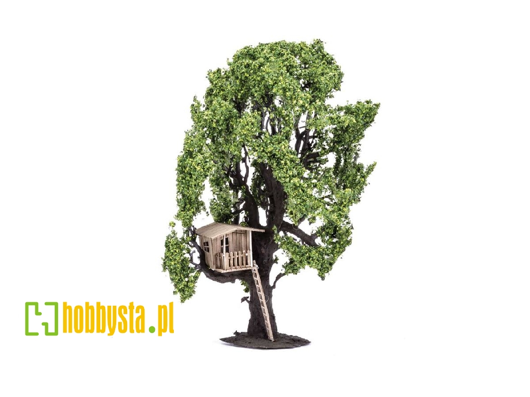 Skale Scenics - Tree (With Tree House) 15 Cm - image 1