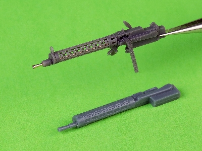 German Ww I Machine Gun Spandau Lmg 08/15 (2 Pcs) - With Long Charging Handle - Complete Guns Incl. 3d Resin & Brass Parts - ima