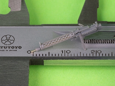 German Ww I Machine Gun Spandau Lmg 08/15 (2 Pcs) - With Long Charging Handle - Complete Guns Incl. 3d Resin & Brass Parts - ima