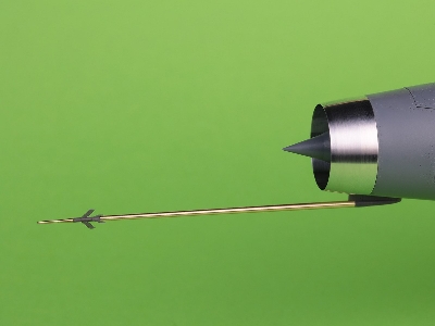 Mig-21 F-13 (Fishbed C) - Pitot Tube With Resin Adaptor (For Eduard) - image 3