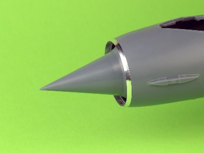 Mig-21bis (Fishbed L/N) - Turned Metal Air Intake Ring (For Eduard) - image 2