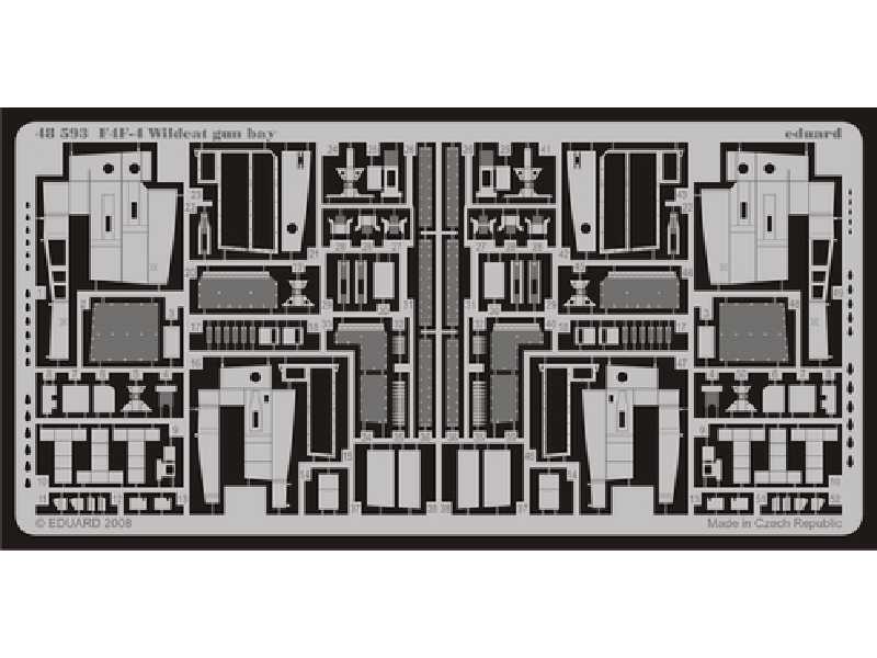 F4F-4 gun bay 1/48 - Hobby Boss - image 1