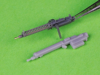 German Ww I Machine Gun Spandau Lmg 08/15 (2 Pcs) - With Short Charging Handle - Complete Guns Incl. 3d Resin & Brass Parts - im