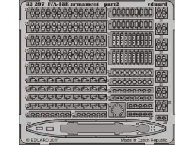 F/ A-18E armament 1/32 - Trumpeter - image 3