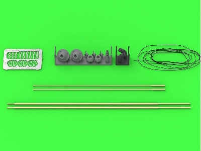 Antenna Comrod Vhf3088vm - Used On Leopard 2 A7v And Other Vehicles (2pcs) - Tilted Version - image 1