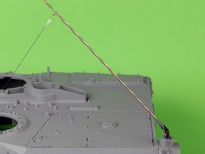 Antenna Comrod Vhf3088vm - Used On Leopard 2 A7v And Other Vehicles (2pcs) - Tilted Version - image 3