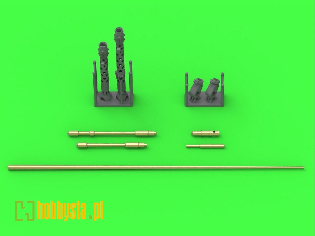 Pzkpfw I - Mg-13k Gun Barrels & Antenna (For Takom Kits) - image 1