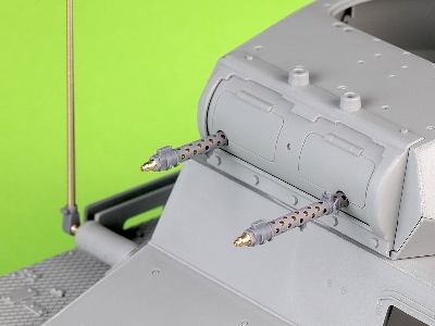 Pzkpfw I - Mg-13k Gun Barrels & Antenna (For Takom Kits) - image 2