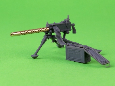 Browning M1919 A4 .30 Cal (7,62mm) - Machine Gun On M2 Tripod (With M1 Ammo Can) - image 2
