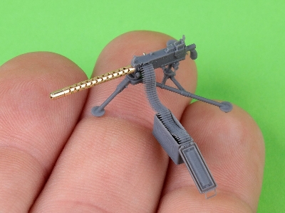 Browning M1919 A4 .30 Cal (7,62mm) - Machine Gun On M2 Tripod (With M1 Ammo Can) - image 5