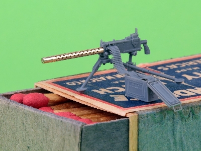 Browning M1919 A4 .30 Cal (7,62mm) - Machine Gun On M2 Tripod (With M1 Ammo Can) - image 7