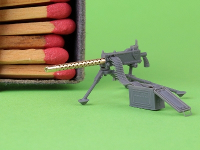 Browning M1919 A4 .30 Cal (7,62mm) - Machine Gun On M2 Tripod (With M1 Ammo Can) - image 8