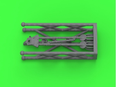 Folded M2 Tripod For Browning M1919 .30 Cal (7,62mm) Machine Gun (1 Piece) - image 1