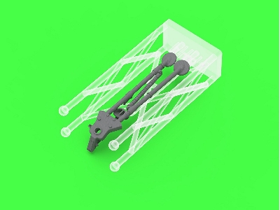 Folded M2 Tripod For Browning M1919 .30 Cal (7,62mm) Machine Gun (1 Piece) - image 6