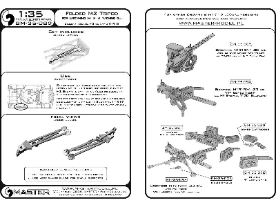 Folded M2 Tripod For Browning M1919 .30 Cal (7,62mm) Machine Gun (1 Piece) - image 7