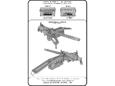 Browning M1919 - E6160 Mount - Used E.G. On M4 Sherman Tank Or T17e1 Staghound Light Armored Car - image 4