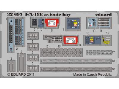 F/ A-18E avionic bay 1/32 - Trumpeter - image 1